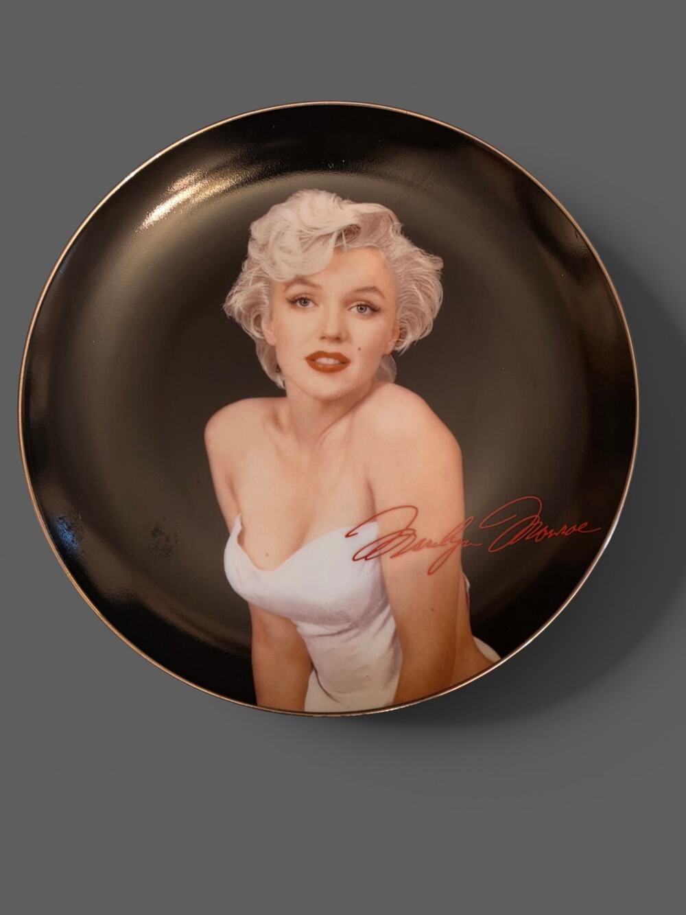 Marilyn Monroe Sophisticated Lady Milton H Greene Bradford Exchange Plate